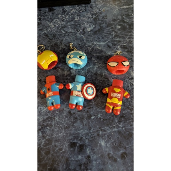 Lip Smacker Marvel, keychain, lip balm‎ kids  Spiderman, Ironman Captain America - Picture 11 of 14